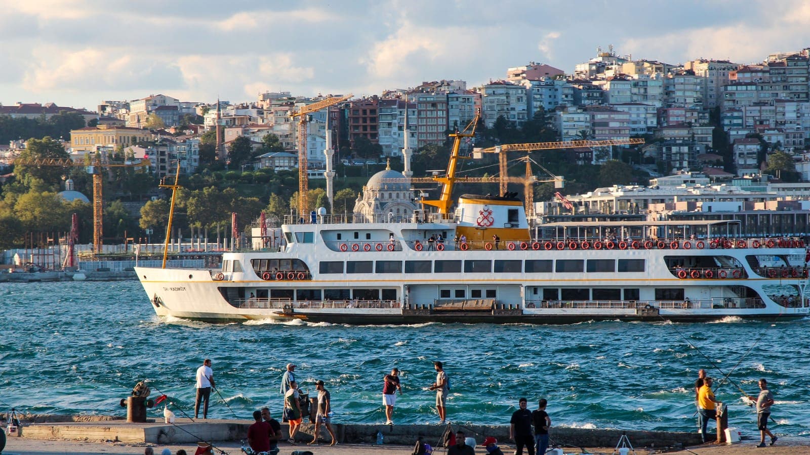 Landschaft und Städte in Türkei