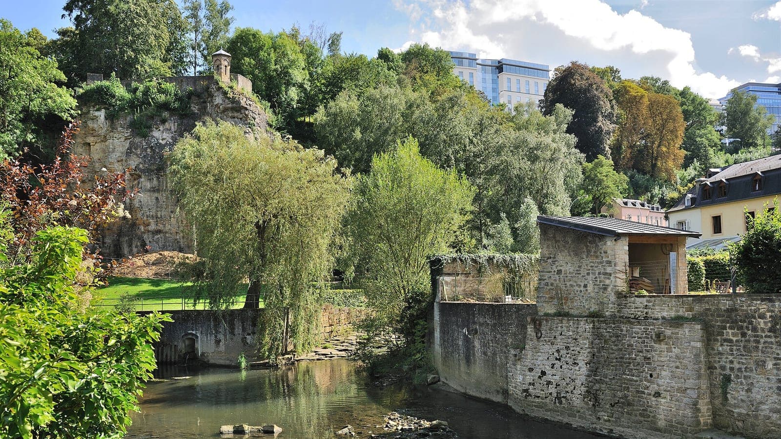 Landschaft und Städte in Luxemburg